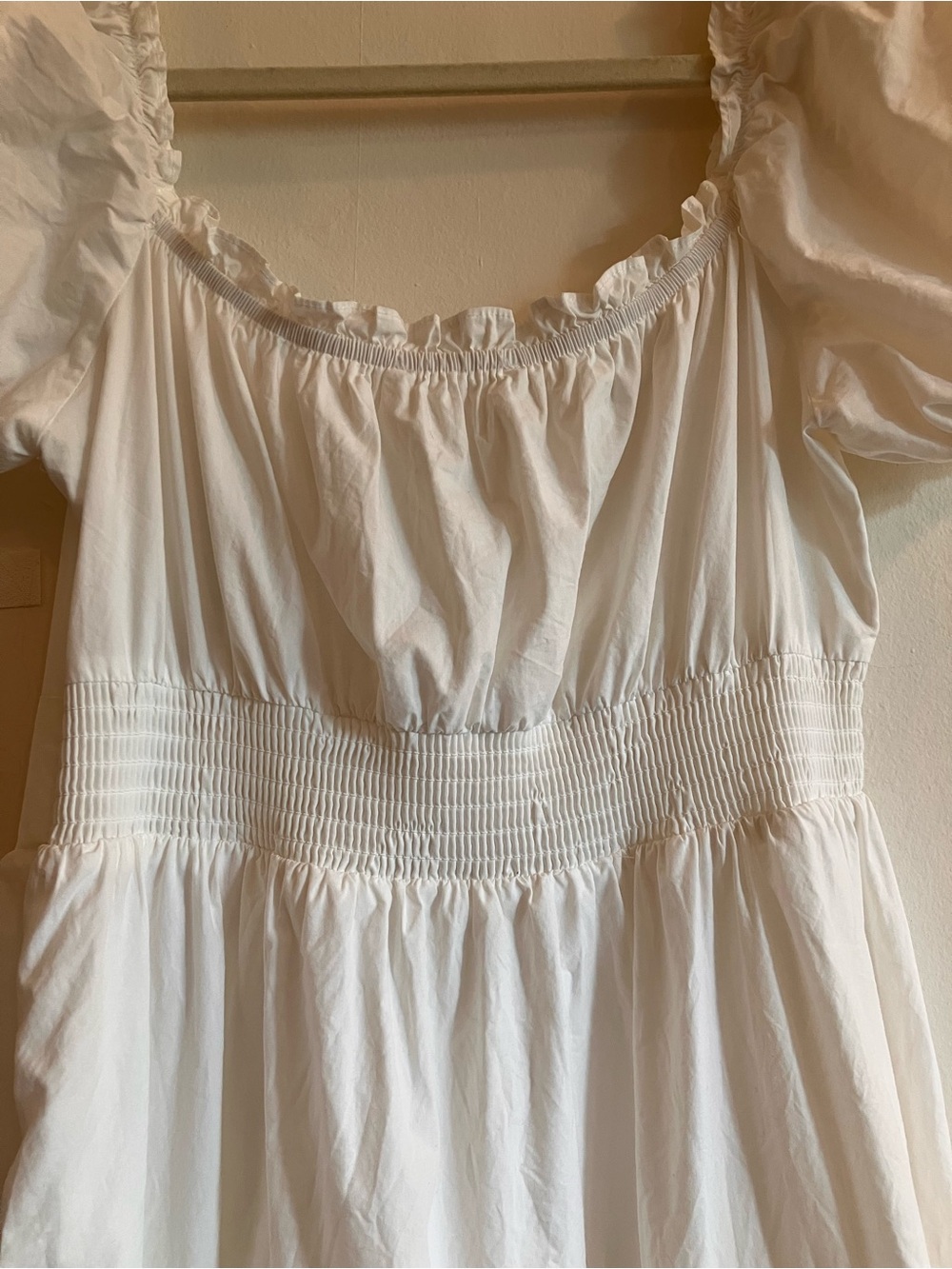 ASTR The Label White Tiered Dress with Sweetheart Neckline Graduation Bridal - Picture 8 of 15
